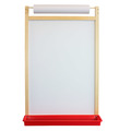 Flipside Products Magnetic Dry Erase Wall Easel with Paper Roll 17401